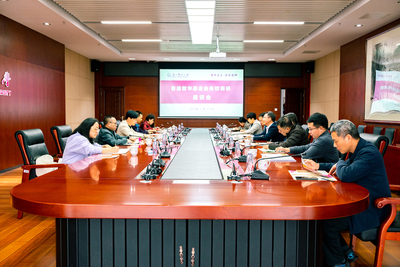 香港智華基金顧問潘旭波先生一行到訪我校